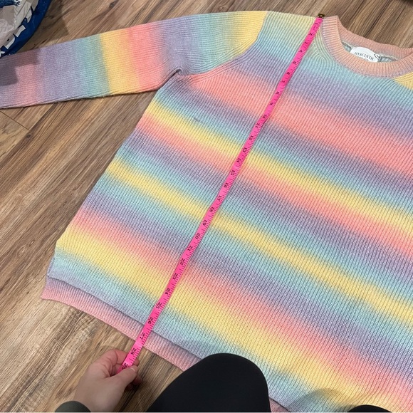 Anthropologie Hyacinth House Stripe Crew Neck Sweater - Picture 5 of 8